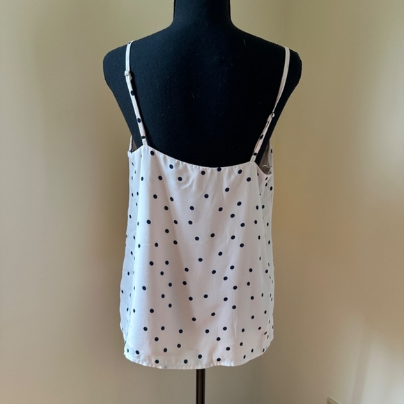 *SOCIALITE* Light Pink x Black Polka Dot Tank Top Size Medium - Picture 5 of 8